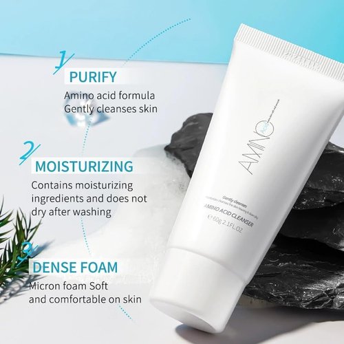 Skiennix Acid Facial Cleansing Mousse - Gentle Hydrating Foaming Face Wash | 2.1 FL.OZ
