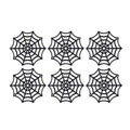 Halloween Spider Web Decorations 50pcs Fake Cobwebs for Door Wall Party