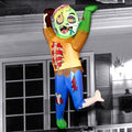 Inflatable Zombie Halloween Decoration with LED Lights - 5 FT Outdoor & Indoor Spooky Decor