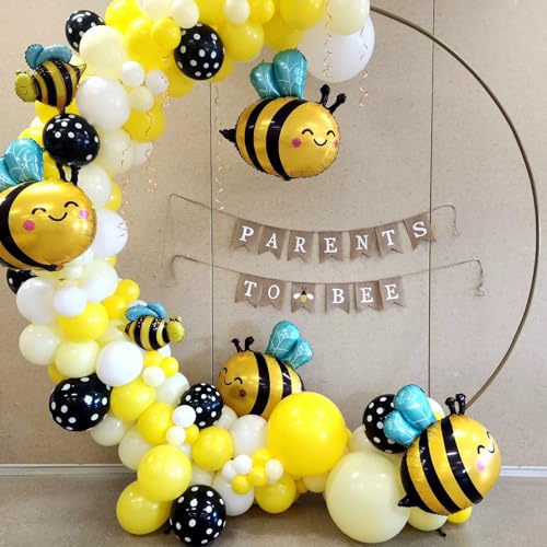 Honeybee Foil Balloon Set - 6 Pack 31 Inch Party Decorations