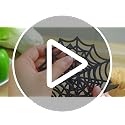 Gothic Cobweb Metal Napkin Holder - Table Tissue Dispenser, Black & Decorative