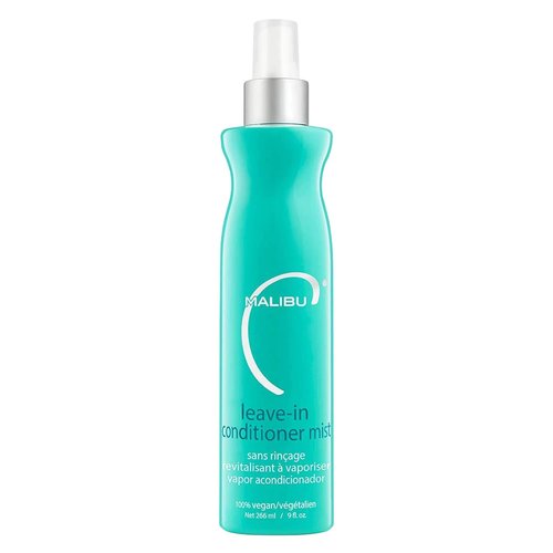 Malibu C Leave-In Conditioner - Moisturizing Heat Protectant & Detangler Spray for All Hair Types (9oz)