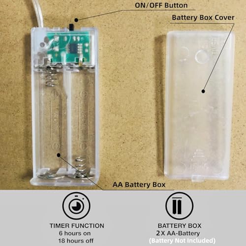 Blue Sea Lion String Lights - 10LED Battery-Powered Night Light for Bedroom & Holiday Decor