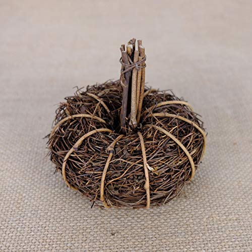 Artificial Mini Pumpkins Set of 4 for Fall Halloween Thanksgiving Decor