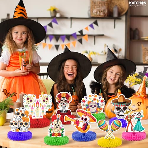 Halloween Honeycomb Centerpieces Pack of 12 for Table Decor