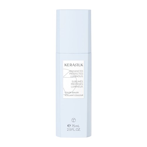 KERASILK Color Sealer | Provides Long-Lasting Color Protection | Moisturizes & Strengthens Hair Fiber | Conditions & Detangles | With Heat Protection | For Color Treated & Lightened Hair | 75ml