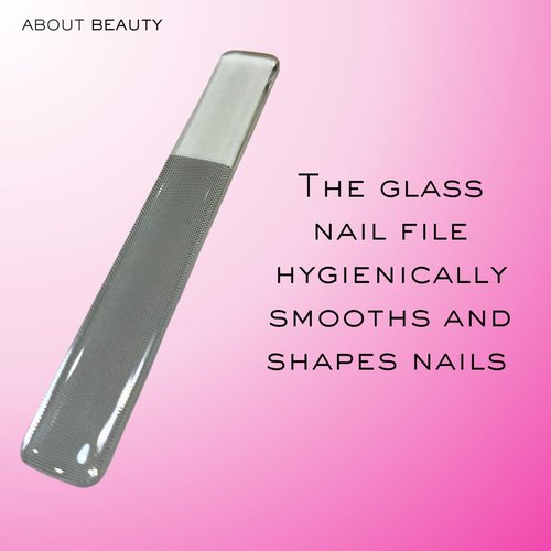About Beauty All About Nails - 3 Japanese Beauty Tools, Includes Nail Clipper with Clip Catcher, Dual Tip Cuticle Pusher & Cutter, & Glass Nail File with Coarse and Fine Side