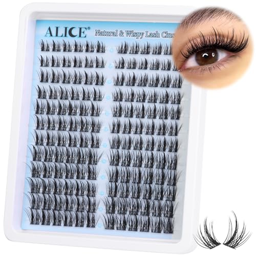 Anime Style Lash Clusters Q - Wispy Natural Look 10-16mm 144pcs - DIY False Eyelashes