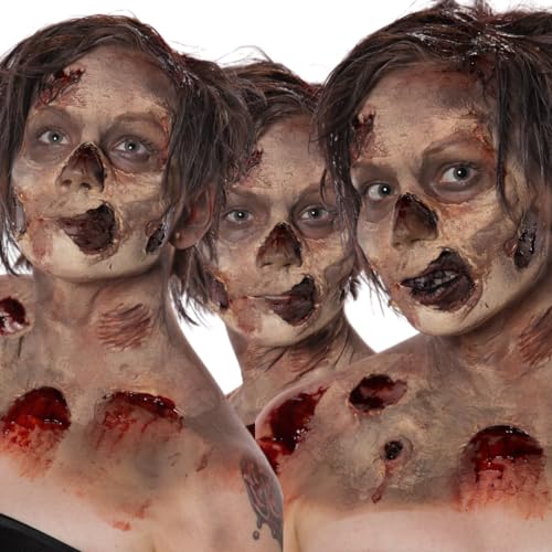 Liquid Latex for Special Effects 2 Pack Set 16 Oz Skin-Safe & Clear Dries Fast