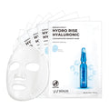 Wonjin Effect HYDRO RISE HYALURONIC MASK 1.05 fl Oz*10 pieces, Hydrating, Moisturizing, Skin Elasticity, Wrinkle Care, Hyaluronic Acid, Aquaxyl, Skin Barrier, Mask Sheet