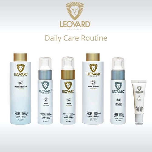 Leovard Lip Luster Hyaluronic Acid Lip Balm - Organic Hydrating Treatment for Fuller, Plump Lips (1 Pack)