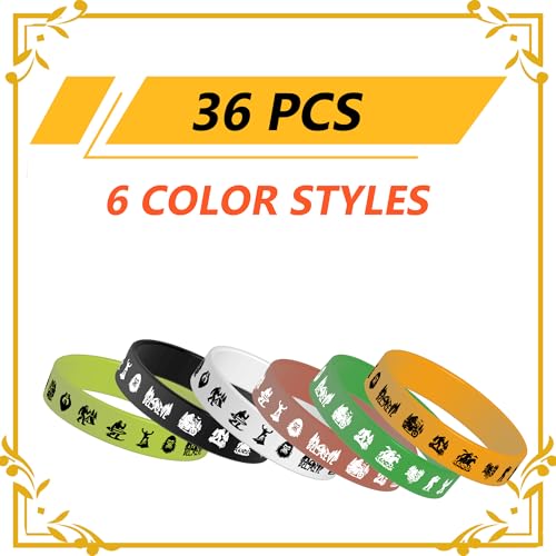 Silicone Sasquatch Wristband Bracelets - Party Favors, 36 Pieces