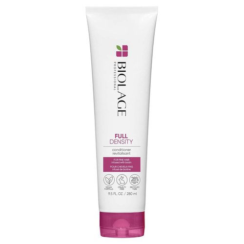 Biolage Full Density Thickening Conditioner - Moisturizes & Adds Fullness with Biotin | Vegan for Thin Hair