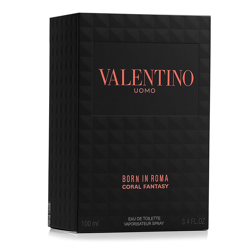 Valentino Uomo - Born in Roma Coral Fantasy Eau de Toilette Spray for Men | 3.4 oz Fragrance