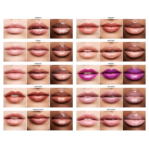 e.l.f. Lip Lacquer Black Cherry - Vegan, Non-Sticky Lip Gloss with Sheer Shine