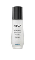 AHAVA Protecting Moisturizing Lotion SPF 50 - Daily Skin Defense & Hydration, Boosts Freshness & Glow, 1.7 Fl. Oz