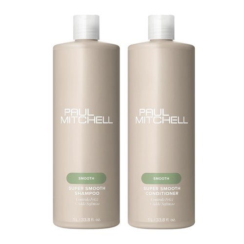 Paul Mitchell Super Skinny Duo Set - Smooth & Soften Hair | 33.8 Fl Oz Each