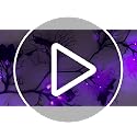 Purple Lighted Halloween Garland - 9 Ft Battery-Operated Willow Vine Decor with 8 Modes & Timer