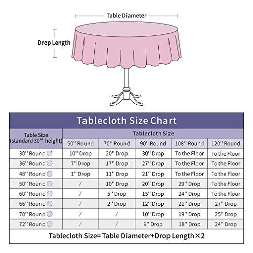 30 Inch Red Sequin Tablecloth - Glitter Round Wedding Party Decor