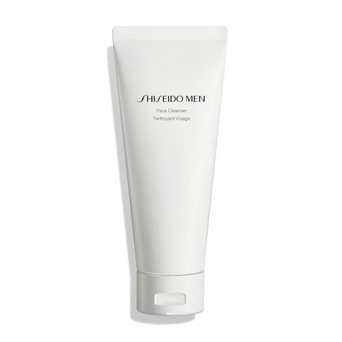Shiseido Men Face Cleanser - 2-in-1 Cleansing & Shaving Cream - 125 mL for Clean, Energized Skin