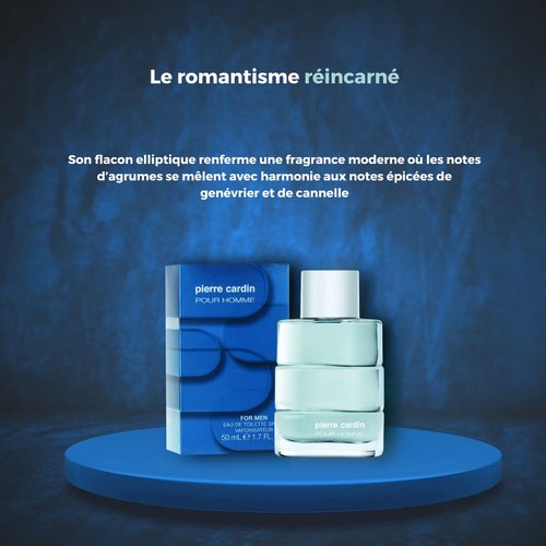 Pierre Cardin Men's Eau de Toilette - Fresh & Elegant Fragrance | 3.4 oz Spray