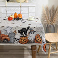 Halloween Tablecloth Rectangular 60x104 Inches - Spooky Truck Design, Halloween Decor