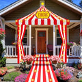 Lighted Carnival Entrance Decoration Set - Circus Party Supplies, Banners, Carpet & LED Lights