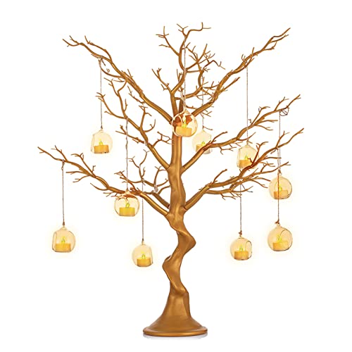 Gold Christmas Tree 2.5ft Artificial Display Branch for Wedding and Holiday Decor - Variation of THIS listing