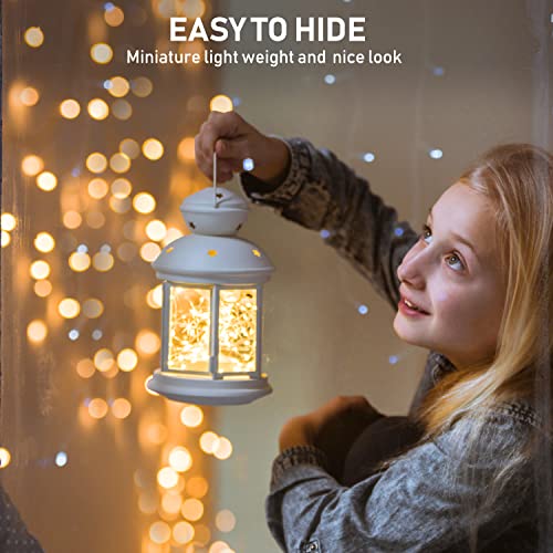 Battery Operated Fairy Lights 8 Pack 7ft Warm White String Lights - DIY Decor