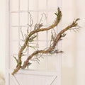 2 Pack 39-Inch Bendable Faux Wood Branches Moss Tree Trunk Wall Decor