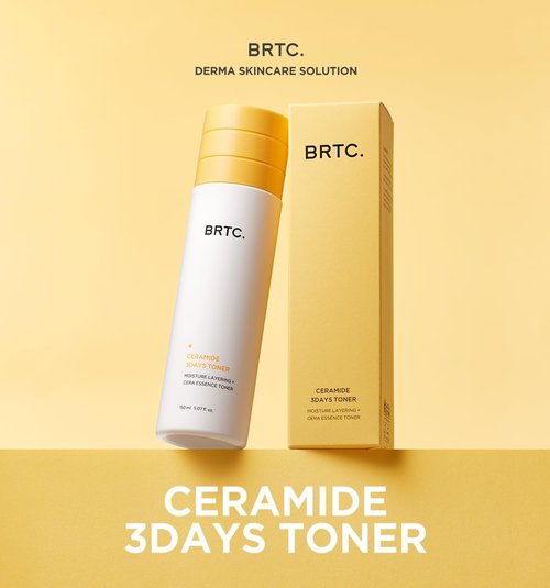 BRTC Ceramide Toner - Moisture Solution for Dry & Dull Skin | Korean Skincare (150ml, 5.70 fl. oz)