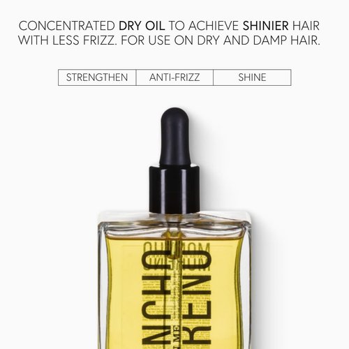 Moncho Moreno Shine On Me - Anti-Frizz Hair Oil with Argan Oil & Vitamin E | Nourishing Serum for Dry, Damaged Hair (1.7 Fl Oz)
