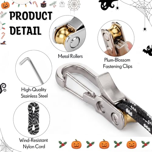 Heavy Duty Inflatable Stakes Tethers Kit for Outdoor Decorations - Metal Variation