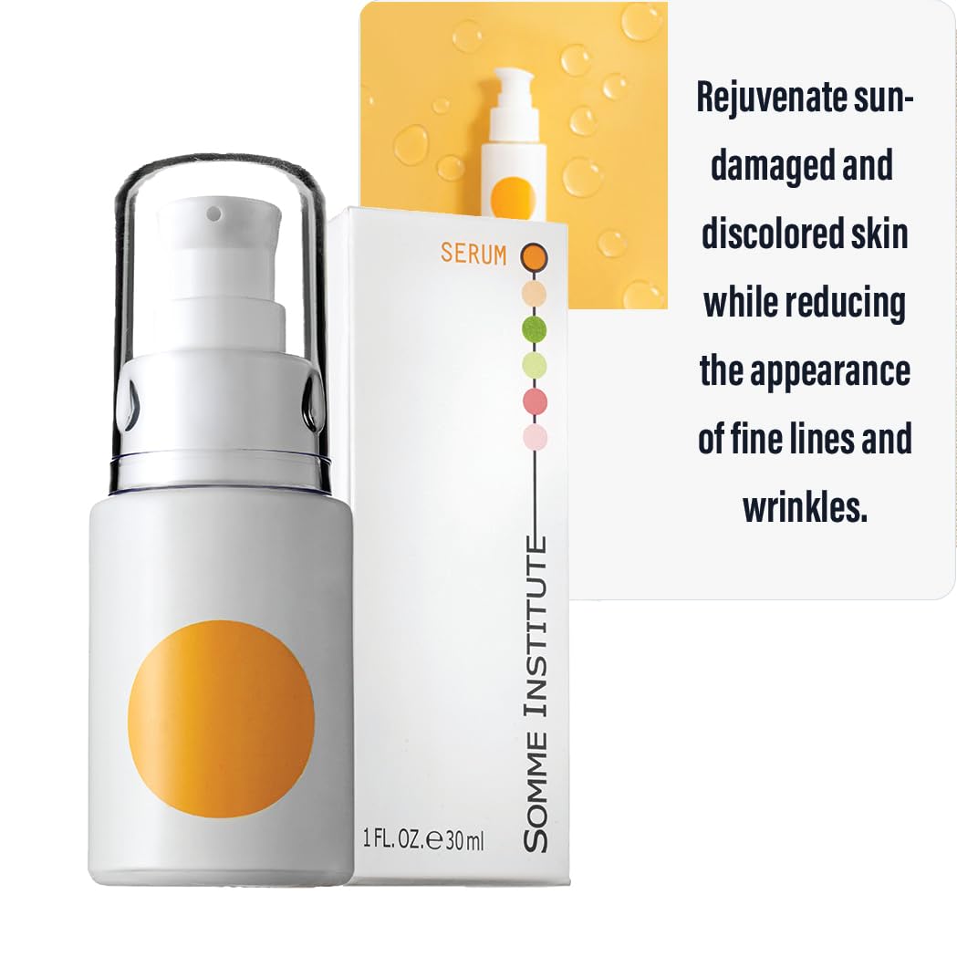 Somme Institute Anti-Aging Vitamin C Serum - Brightening Facial Serum for Even Skin Tone | 1 Fl Oz