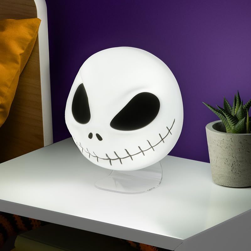 Jack Skellington Movie Character Mask Light - Halloween & Cosplay Decor