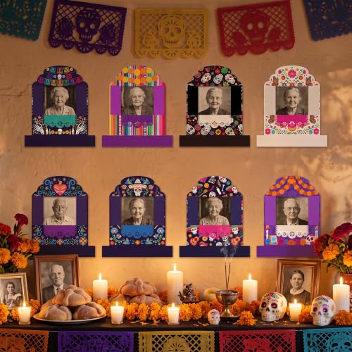 Day of the Dead Craft Kit 36 Sets DIY Picture Frame Decorations - Wall & Tabletop
