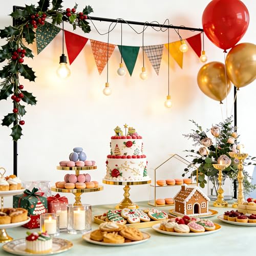 Adjustable Over Table Rod with Clamps for Decorations, Wedding & Party Setup
