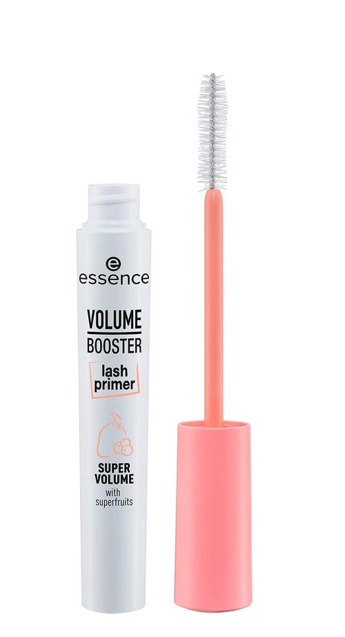 Essence Volume Booster Lash Primer Mascara - Nourishing Mango Butter & Acai Oil | Vegan & Cruelty-Free | White