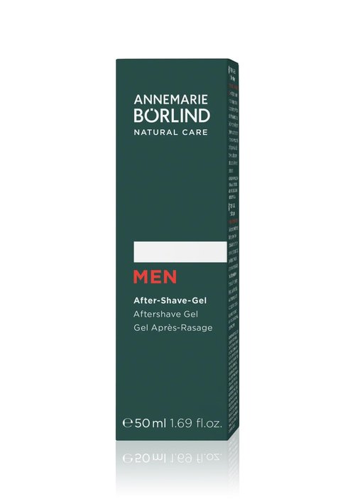 ANNEMARIE BÖRLIND - MEN SYSTEM ENERGY BOOST Aftershave Gel - energizing & refreshing facial care, with organic juniper extract and botanical taurine, vegan, 1.69 Fl. Oz.