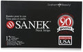 Sanek Display Neck Strips Pack of 12 - Soft Absorbent Hair & Sweat Catchers