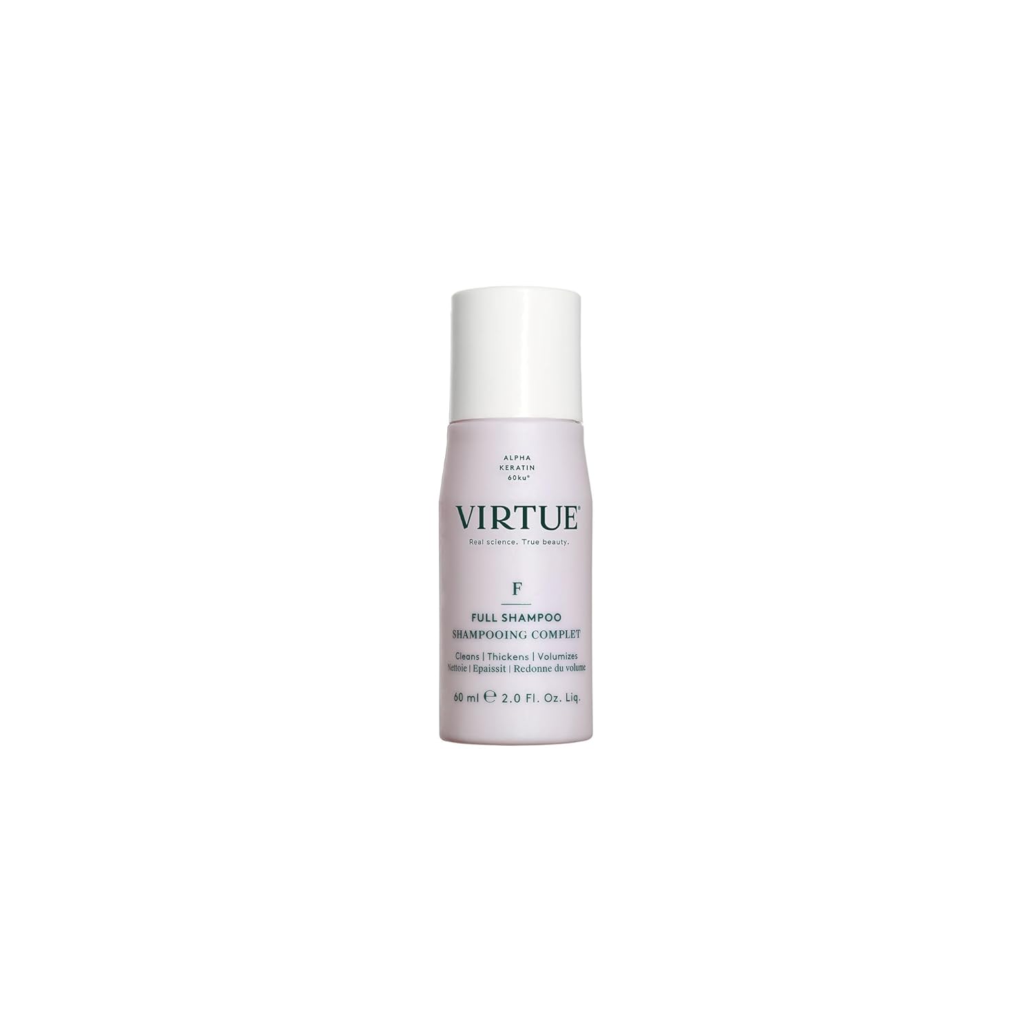 Virtue Full Volumizing Shampoo - Sulfate Free Formula for Thick, Color-Safe Hair Care