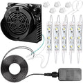 Christmas Inflatable Air Blower Kit with LED Lights - 12V Outdoor Decor