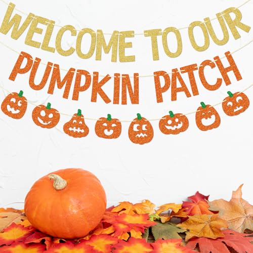 Fall Classroom Banner - Welcome to Our Pumpkin Patch Decoration