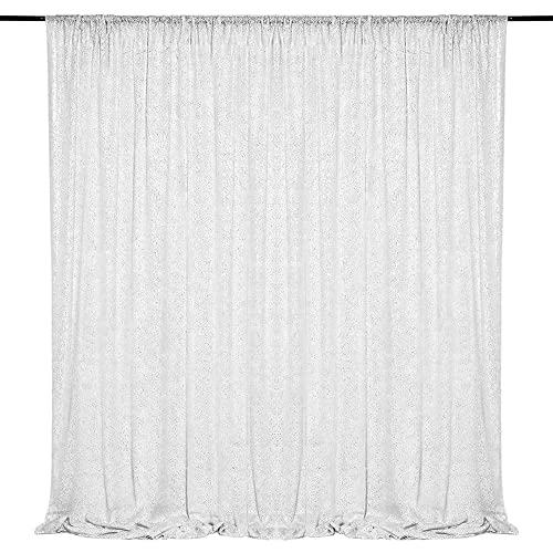 10x10FT White Sequin Backdrop Curtain for Party Decoration - Variation of THIS listing