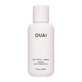 OUAI Anti Frizz Cream - Moisturizing Hair Cream for Frizz Control & Heat Protection | 3 oz Travel Size