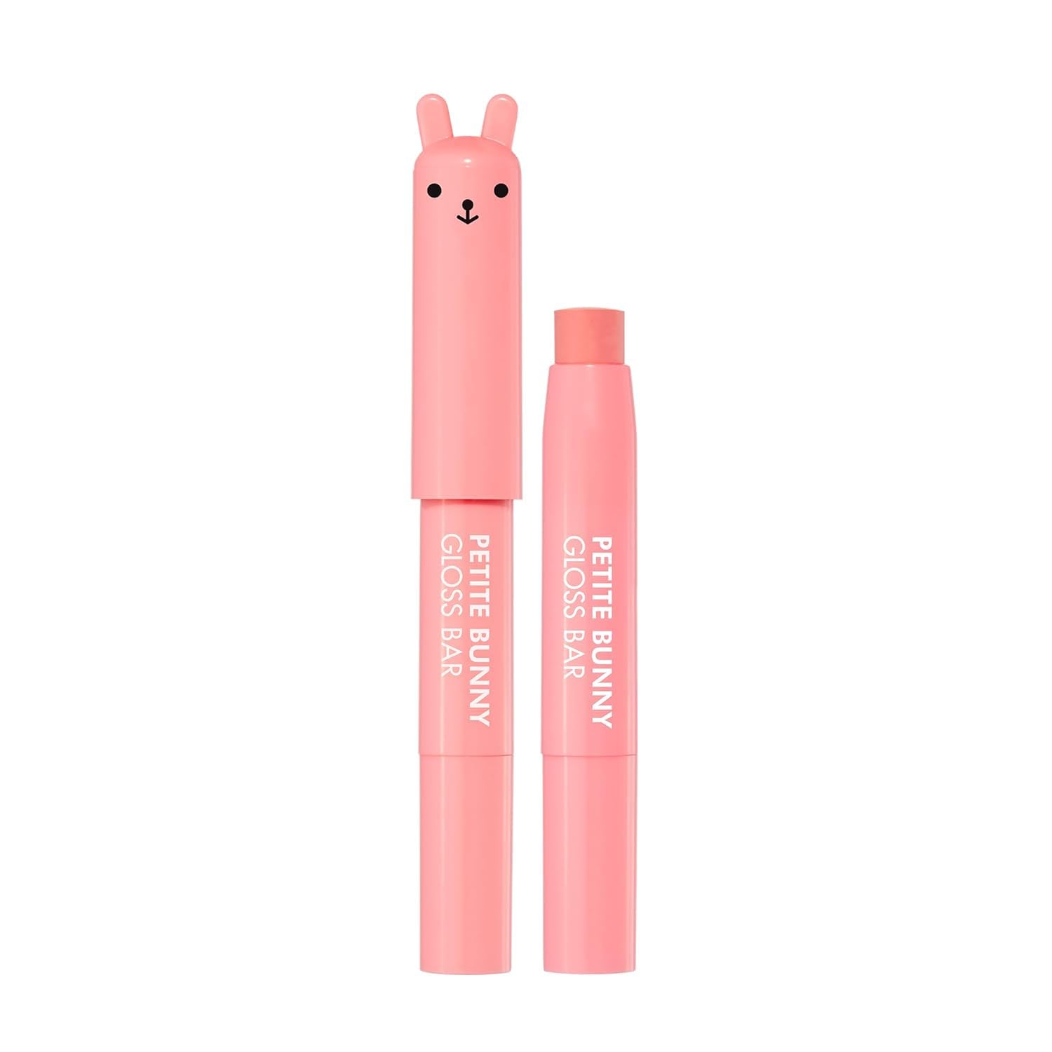 TONYMOLY Petit Bunny Lip Gloss - Juicy Cherry Crayon for Women | Long-Lasting, Vitamin E Enriched, Moisturizing
