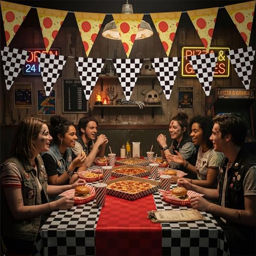 Halloween Horror Party Decorations Set for Birthday & Events - 4 Pieces