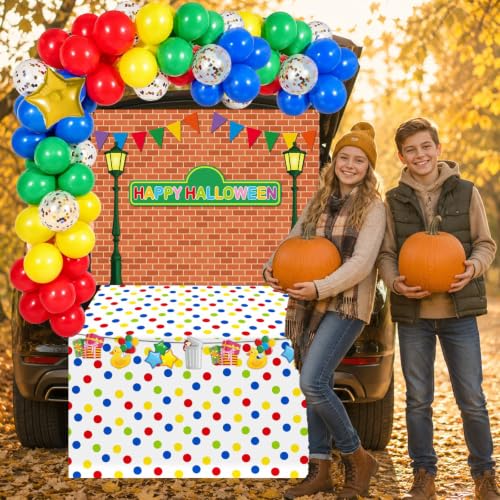 Halloween Cartoon Friends Car Decorations Kit - Trunk or Treat Party Supplies