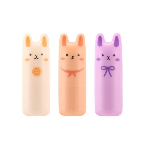 TONYMOLY Pocket Bunny Perfume Bars - Travel Size Body Spray & Fragrance Set (3 Pack) | Includes Hydrating Facial Mist
