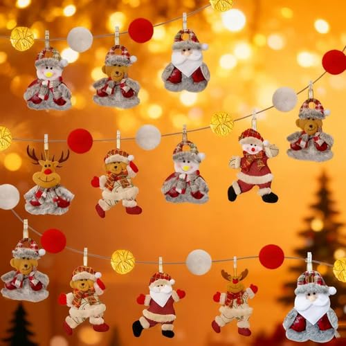 Battery & USB Christmas LED Strip Lights for Holiday Decor